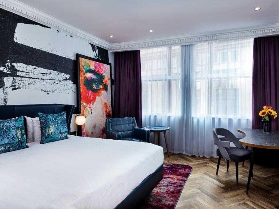 Nyx Hotel London Holborn By Leonardo Hotels Exterior foto A room at the hotel